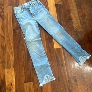 Size 25 Jonathan simkhai light wash jeans